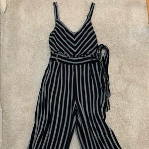 Black Linen Jumpsuit